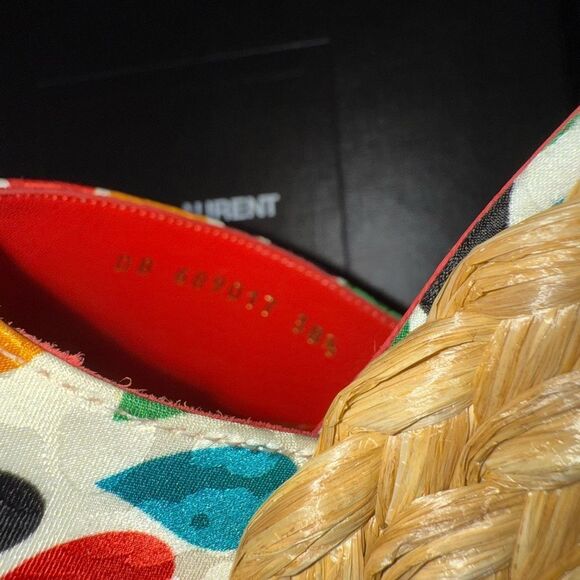 Brand new Saint Laurent Multicolor Women's Sandals size 8.5 - Picture 5 of 10
